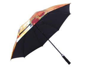 Carmani, parasol automatyczny - VAN GOGH/Słoneczniki (wysyłka tylko pod adres !!!)