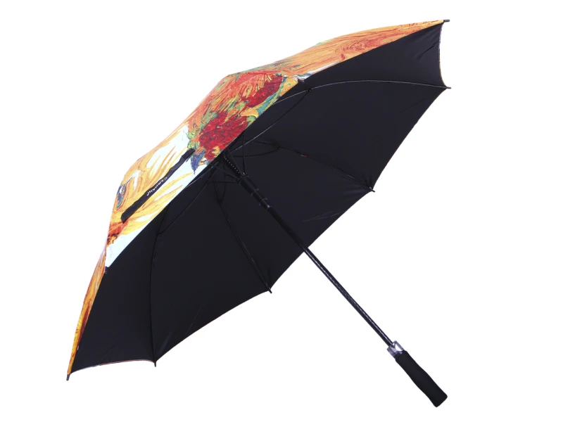Carmani, parasol automatyczny - VAN GOGH/Słoneczniki (wysyłka tylko pod adres !!!)