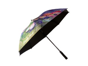 Carmani, parasol automatyczny - CLAUDE MONET/Lilie wodnei (wysyłka tylko pod adres !!!)