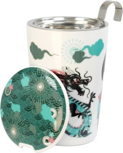 Eigenart, dwuścienny kubek z zaparzaczem TEAEVE - Sweet Little Geisha_1