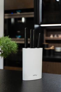Vialli Design, Stojak do noży owalny Bianco