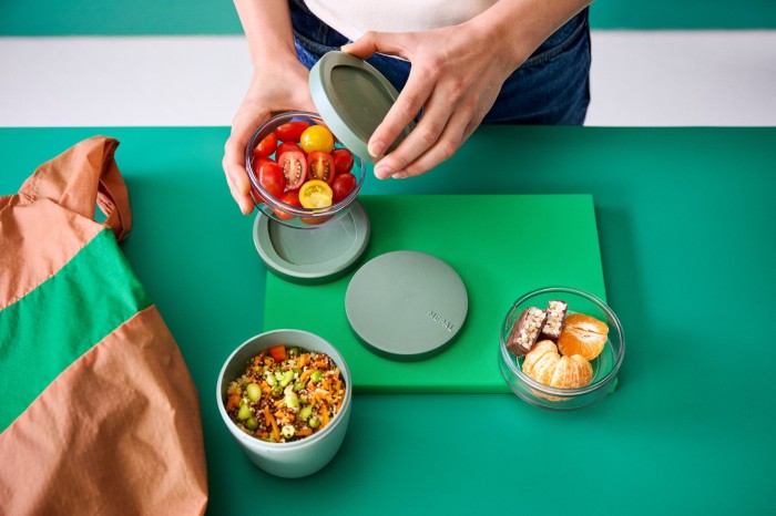 Mepal, Lunchpot Ellipse 500+200+200 ml Nordic Black