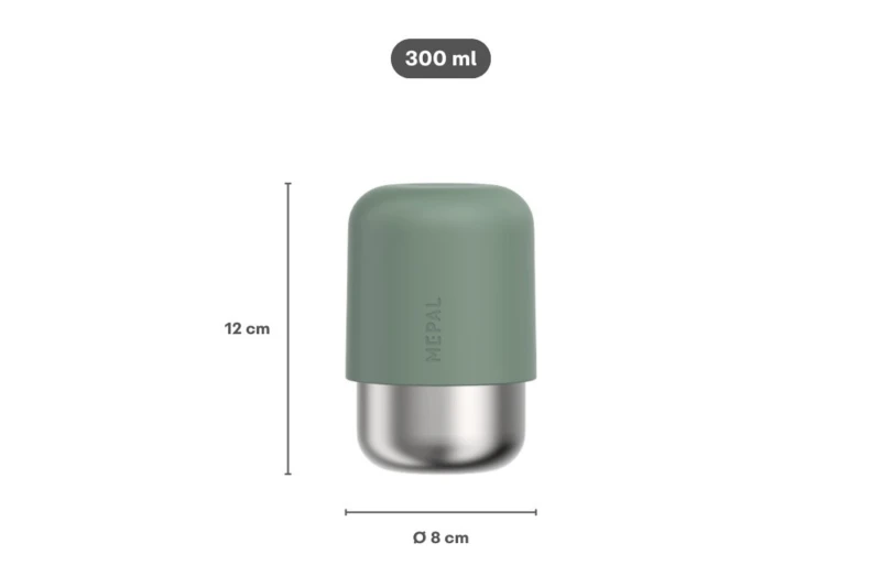 Mepal, Kubek na kawę To Go Ellipse 300 ml Nordic Black