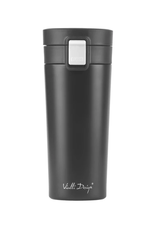 Vialli Design, Kubek termiczny 400ml FUORI grafitowy