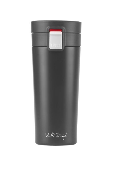 Vialli Design, Kubek termiczny 400ml FUORI grafitowy