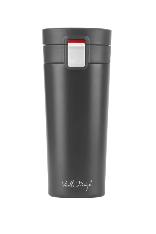 Vialli Design, Kubek termiczny 400ml FUORI grafitowy