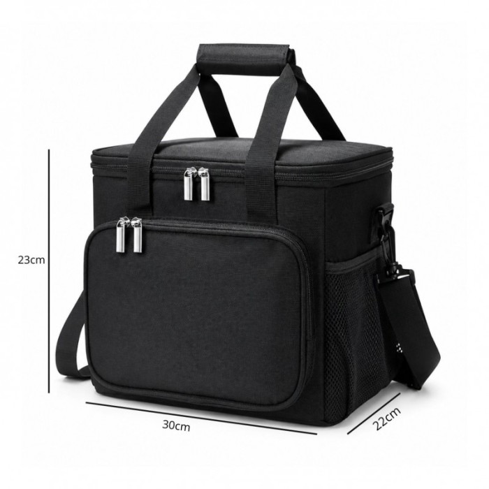 Torba termiczna do przenoszenia żywności LUNCH BOX 15l + 2 wkłady chłodzące