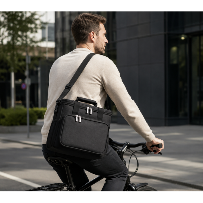 Torba termiczna do przenoszenia żywności LUNCH BOX 15l + 2 wkłady chłodzące