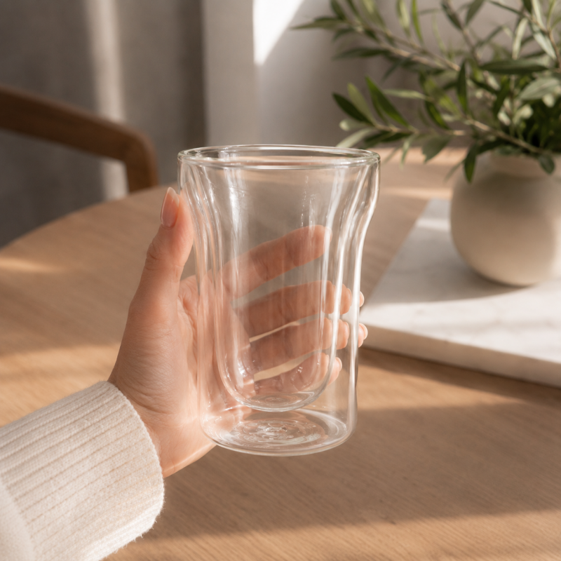Szklanka termiczna z podwójnym dnem 240 ml 1szt
