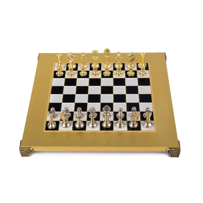Manopoulos-szachy z metalu - STAUNTON-gold-2.webp