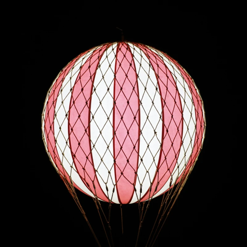 Authentic Models, model historycznego balonu z oświetleniem LED - Red