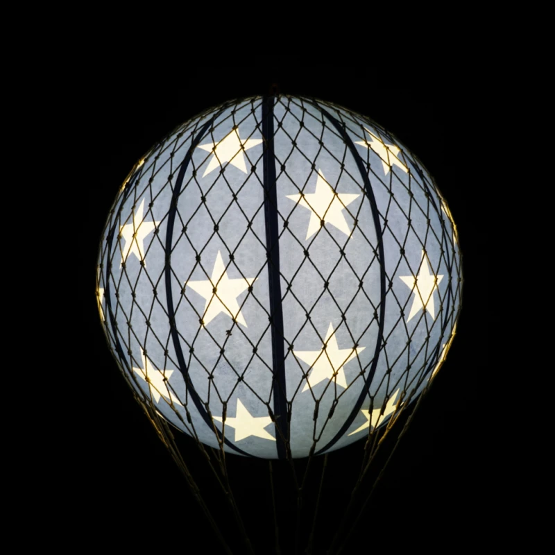 Authentic Models, model historycznego balonu z oświetleniem LED - Blue/Stars