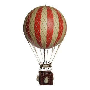 Authentic Models, model historycznego balonu z oświetleniem LED - Red