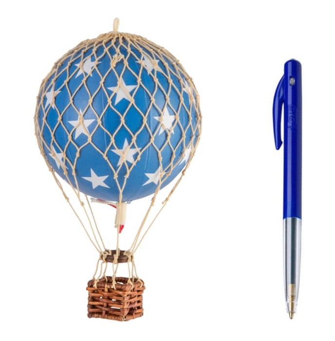 AP160BS- Authentic Models, mini-model historycznego balonu - Blue Stars - mywdomu.pl