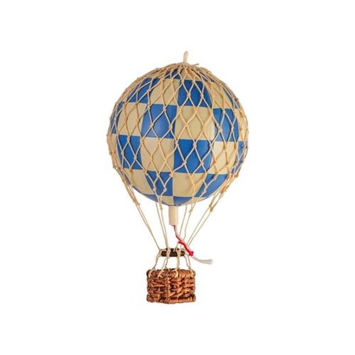 AP160CB - Authentic Models, mini-model historycznego balonu - Check Blue - mywdomu.pl