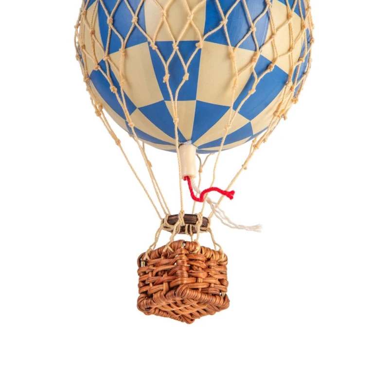 AP160CB - Authentic Models, mini-model historycznego balonu - Check Blue - mywdomu.pl