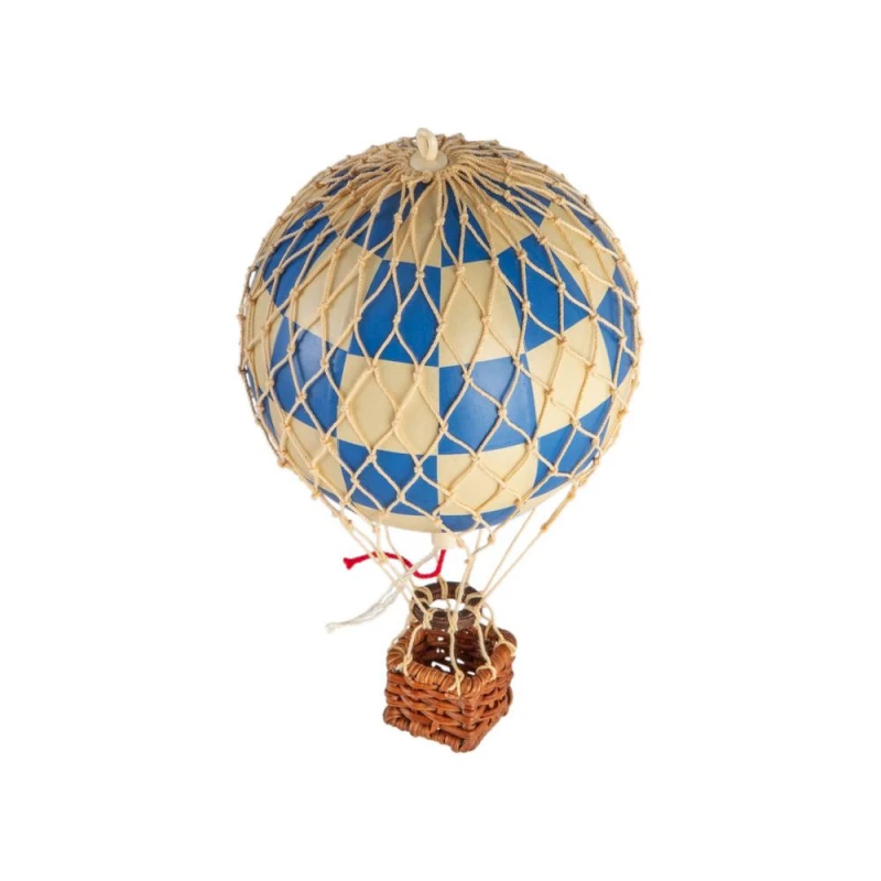AP160CB - Authentic Models, mini-model historycznego balonu - Check Blue - mywdomu.pl