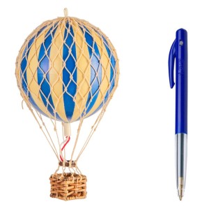 AP160D-Authentic Models, mini-model historycznego balonu - True Blue - mywdomu.pl