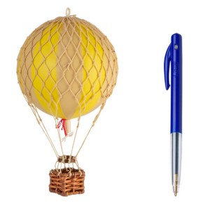 AP160DY-Authentic Models, mini-model historycznego balonu - Yellow Double - mywdomu.pl