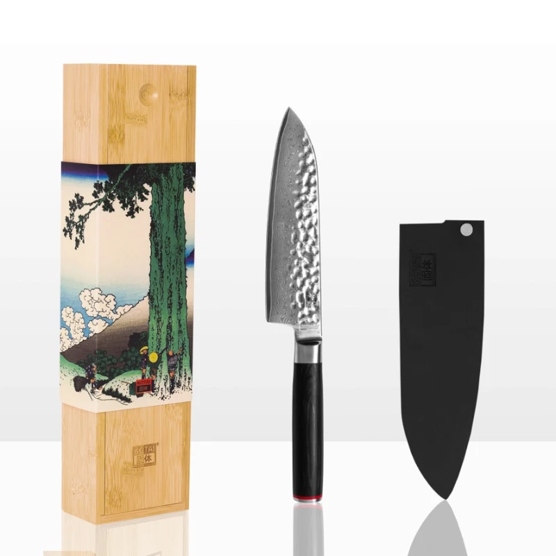 Kotai, Nóż wielofunkcyjny Santoku Damascus
