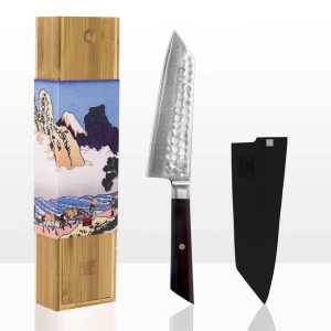 Kotai, Nóż kuchenny - nóż wielofunkcyjny Bunka Santoku Damascus
