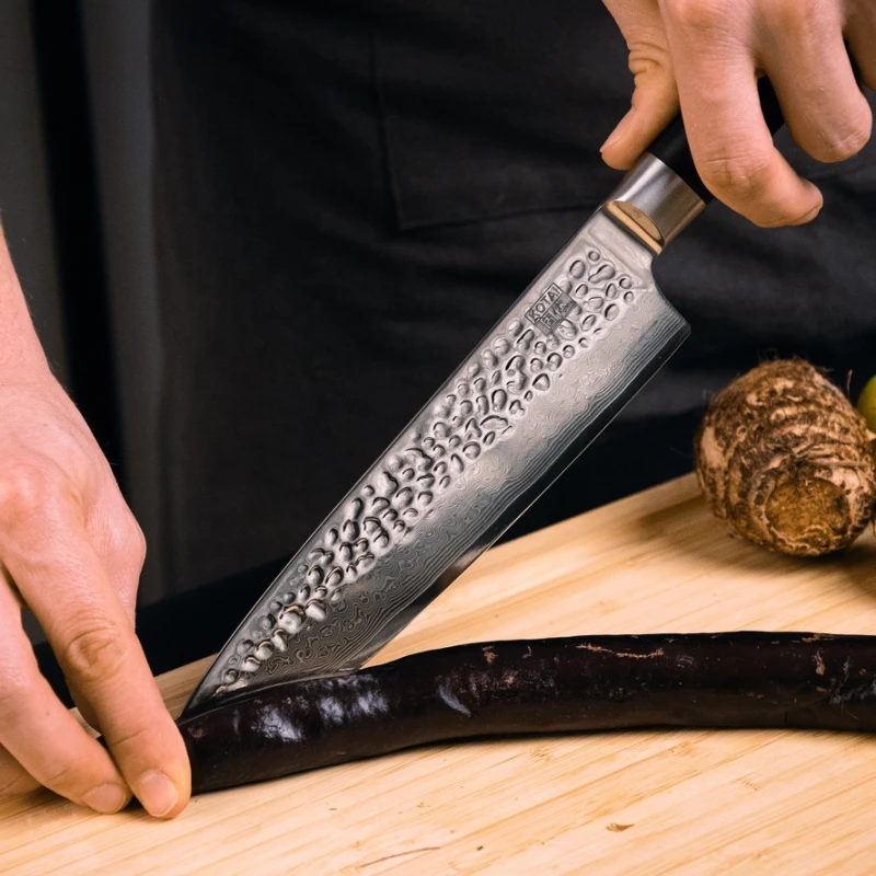 Kotai, Nóż kuchenny - nóż szefa kuchni Gyuto Damascus