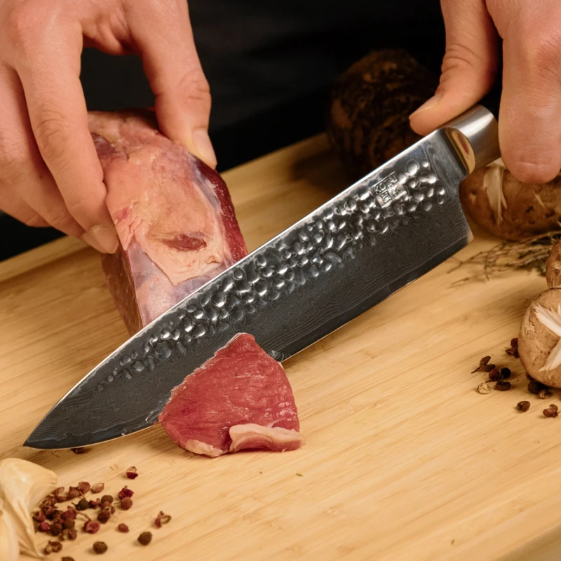 Kotai, Nóż kuchenny - nóż szefa kuchni Gyuto Damascus