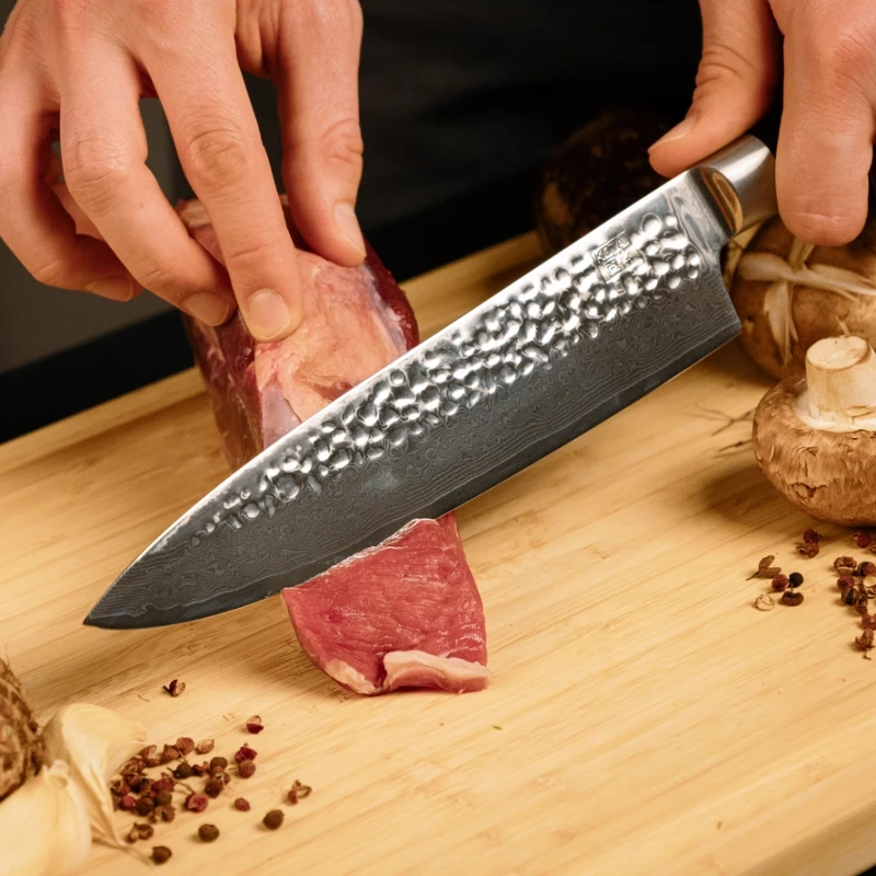 Kotai, Nóż kuchenny - nóż szefa kuchni Gyuto Damascus