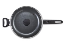 Brabantia, patelnia głęboka z pokrywką 28 cm Indu