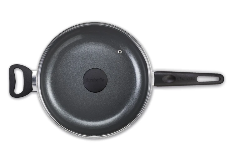 Brabantia, patelnia głęboka z pokrywką 28 cm Indu