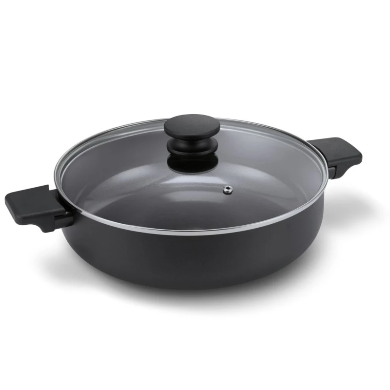 Brabantia, patelnia głęboka z pokrywką 28 cm Vanta