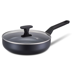 Brabantia, patelnia głęboka z pokrywką 26 cm Onyx