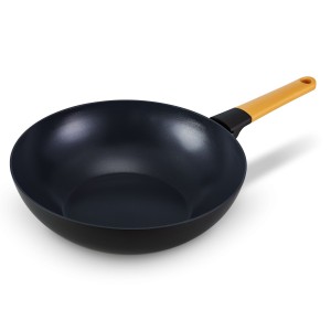 Brabantia, wok-patelnia z nieprzywierającą powłoką 30 cm Yellow Tasty