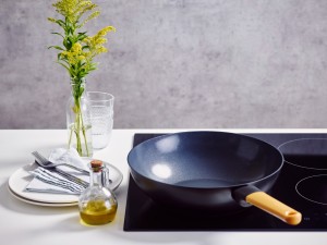 Brabantia, wok-patelnia z nieprzywierającą powłoką 30 cm Yellow Tasty