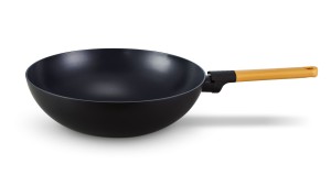 Brabantia, wok-patelnia z nieprzywierającą powłoką 30 cm Yellow Tasty
