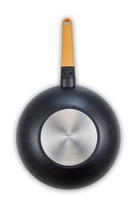 Brabantia, wok-patelnia z nieprzywierającą powłoką 30 cm Yellow Tasty