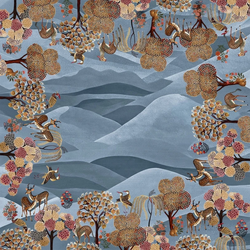 Bellavia, włoski obrus z czystego lnu - ​​Motswiri, 180x180cm