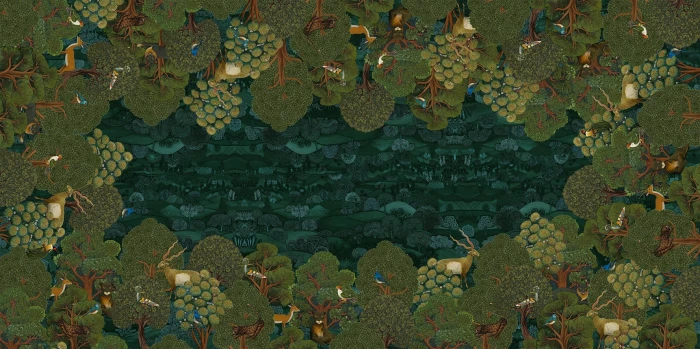 Bellavia, włoski obrus z czystego lnu - ​Madikwe, 180x360cm