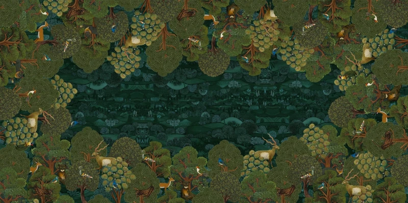 Bellavia, włoski obrus z czystego lnu - ​Madikwe, 180x360cm