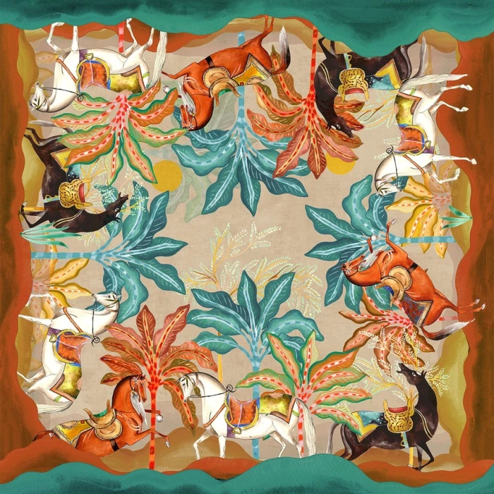 Bellavia, włoski obrus z czystego lnu - Equis, 110x110cm