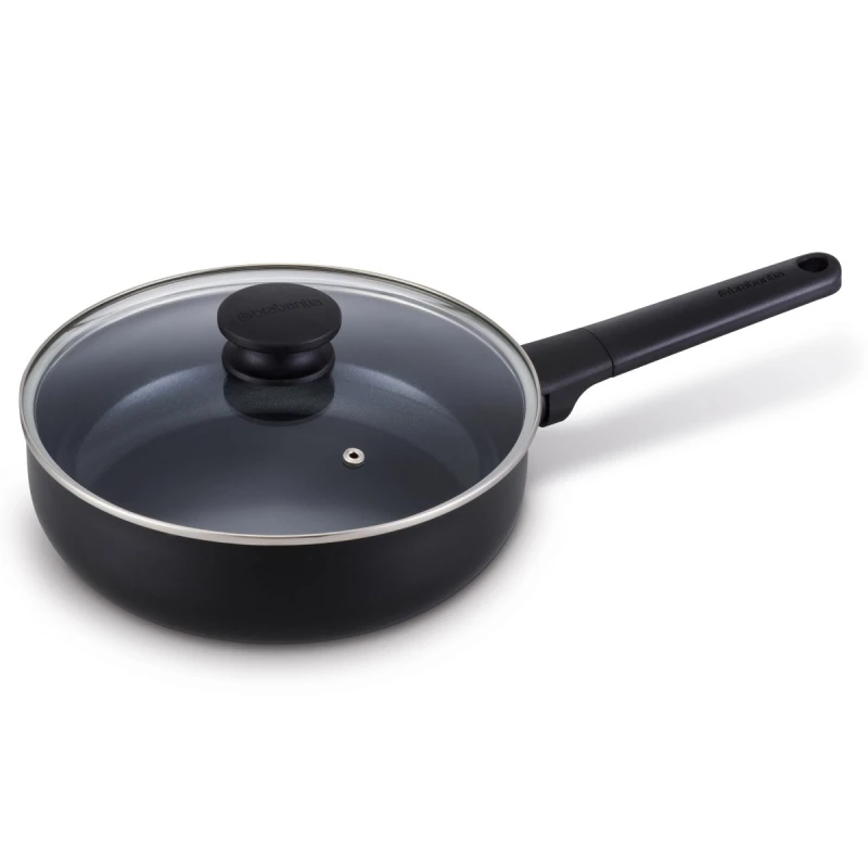 Brabantia, patelnia głęboka z pokrywką 24 cm Vanta
