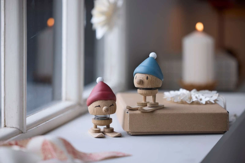 Hoptimist figurka Skiing Bimble S Berry