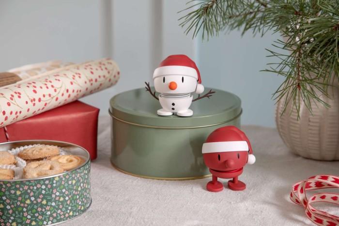 Hoptimist figurka soft Santa Bumble S Red