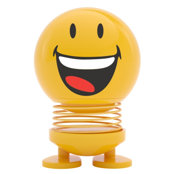 Hoptimist figurka Smiley Joy S Yellow