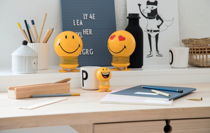 Hoptimist figurka Smiley Joy S Yellow