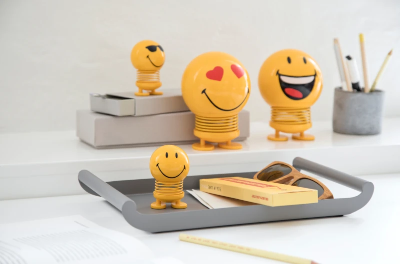 Hoptimist figurka Smiley Joy S Yellow
