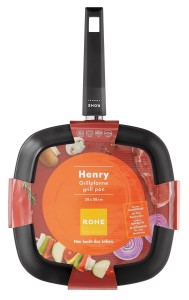 ROHE, Henry Patelnia do grillowania 28 cm