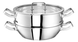 ROHE, Conia Patelnia do duszenia (z przystawką do gotowania na parze) 28 cm