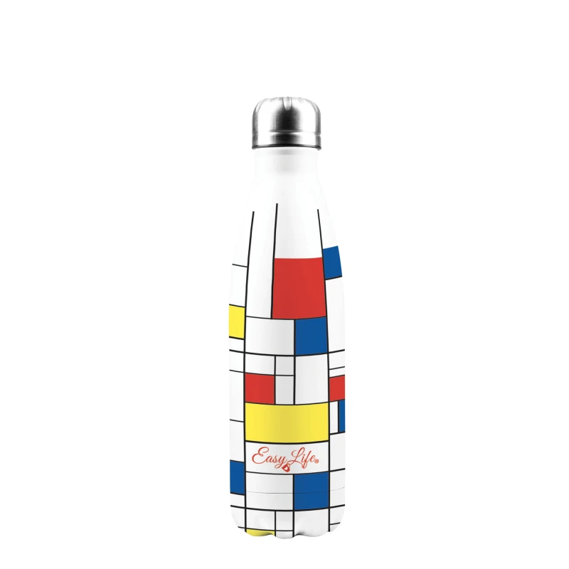 Easy Life/Nuova R2S, butelka termiczna - termos MONDRIAN (500ml)