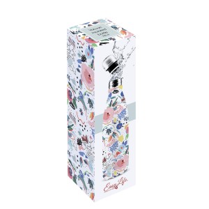Easy Life/Nuova R2S, butelka termiczna - termos KWIATY (500ml)